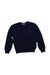 A Navy Crewneck Sweatshirts from Dolce & Gabbana in size 4T for neutral. (Front View)