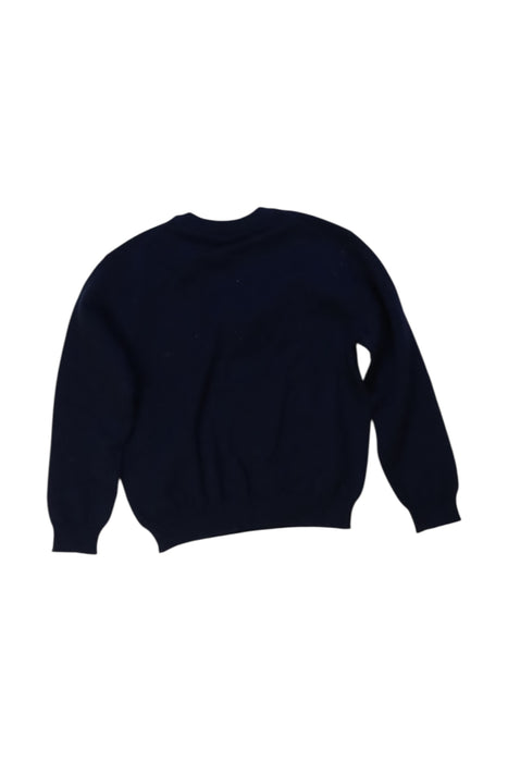 A Navy Crewneck Sweatshirts from Dolce & Gabbana in size 4T for neutral. (Back View)