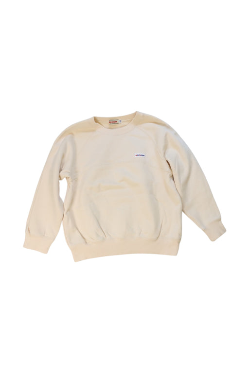 A Beige Crewneck Sweatshirts from Miki House in size 4T for neutral. (Front View)