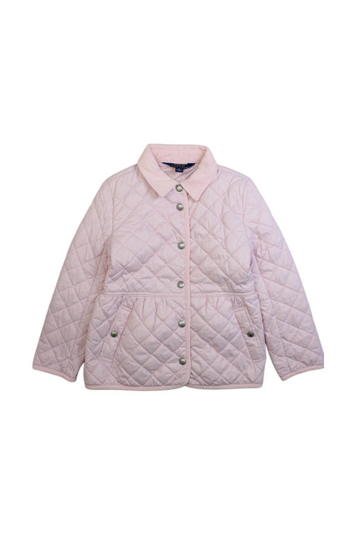 A Pink Puffer/Quilted Coats & Outerwear from Polo Ralph Lauren in size 6T for girl. (Front View)