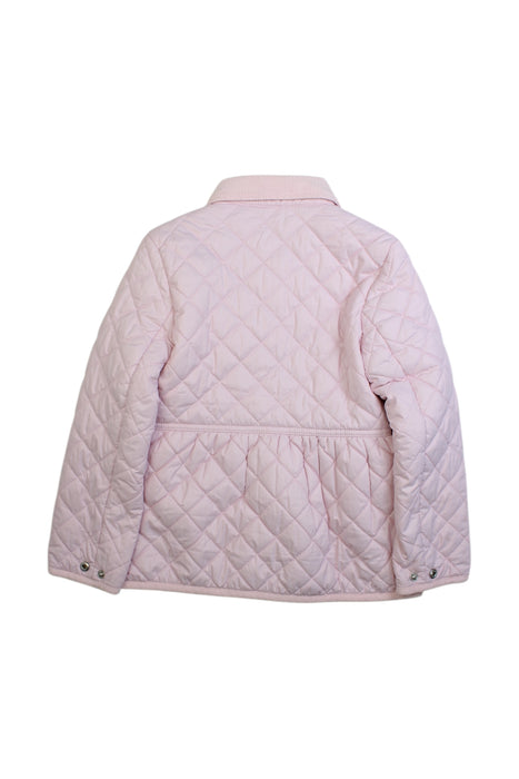 A Pink Puffer/Quilted Coats & Outerwear from Polo Ralph Lauren in size 6T for girl. (Back View)