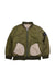 A Green Puffer/Quilted Coats & Outerwear from Aigle in size 6T for boy. (Front View)