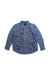 A Blue Long Sleeve Polos from Polo Ralph Lauren in size 4T for boy. (Front View)
