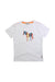 A White Short Sleeve T Shirts from Paul Smith in size 5T for boy. (Front View)