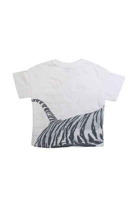 A White Short Sleeve T Shirts from Kenzo in size 4T for boy. (Back View)
