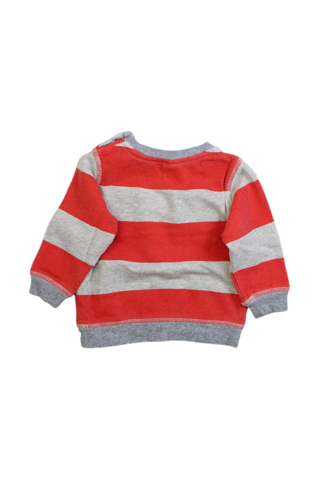 A Red Crewneck Sweatshirts from Seed in size 0-3M for boy. (Back View)