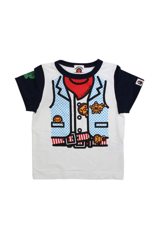 A Multicolour Short Sleeve T Shirts from BAPE KIDS in size 18-24M for boy. (Front View)