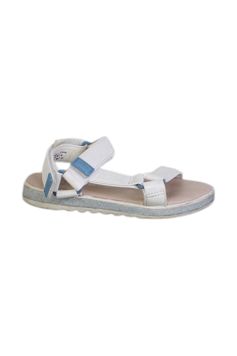 A White Sandals from Mothercare in size 3T for girl. (Front View)
