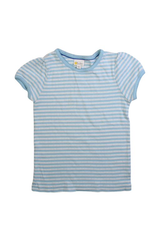 A Blue T Shirts from Boden in size 7Y for girl. (Front View)