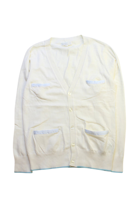 A White Cardigans from Nicholas & Bears in size 10Y for girl. (Front View)