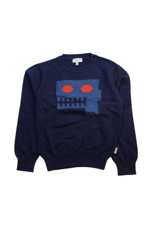 A Navy Knit Sweaters from Paul Smith in size 5T for boy. (Front View)