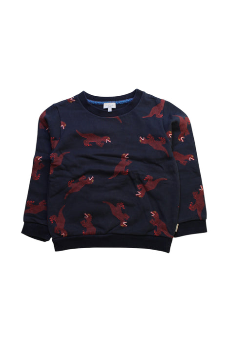 A Navy Crewneck Sweatshirts from Paul Smith in size 6T for neutral. (Front View)