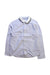 A White Long Sleeve Shirts from Jacadi in size 5T for boy. (Front View)