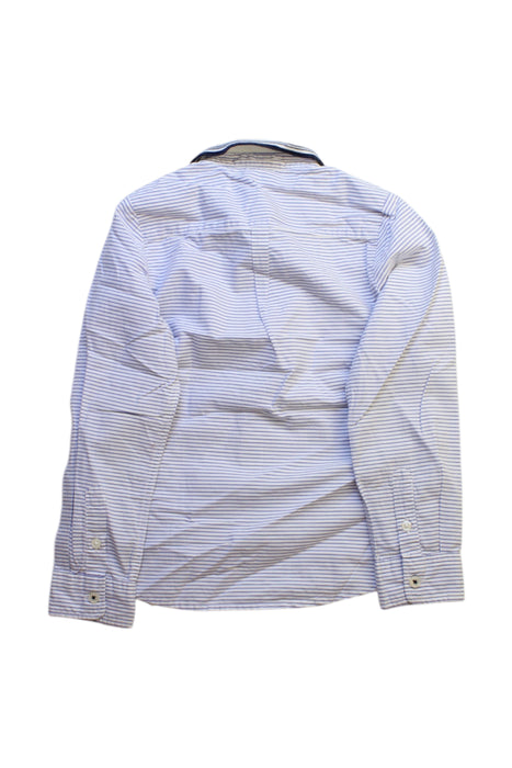 A White Long Sleeve Shirts from Jacadi in size 5T for boy. (Back View)
