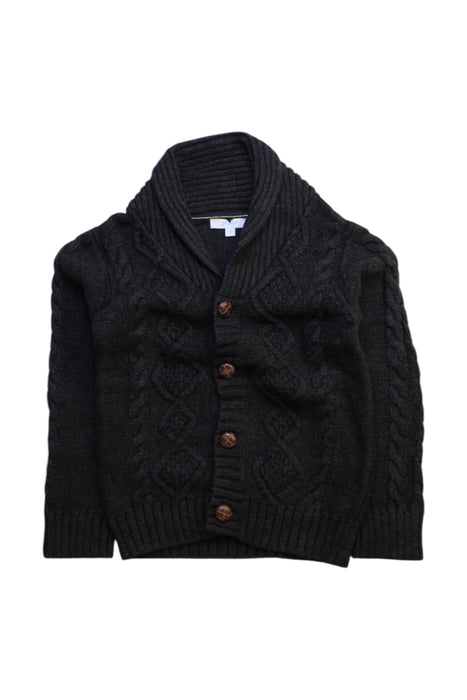 A Black Cardigans from Jacadi in size 4T for neutral. (Front View)