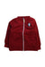 A Red Zippered Sweatshirts from Jacadi in size 4T for neutral. (Front View)