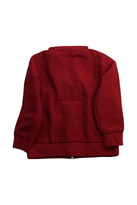 A Red Zippered Sweatshirts from Jacadi in size 4T for neutral. (Back View)