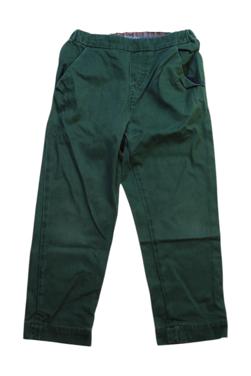 A Green Casual Pants from Bonpoint in size 4T for boy. (Front View)