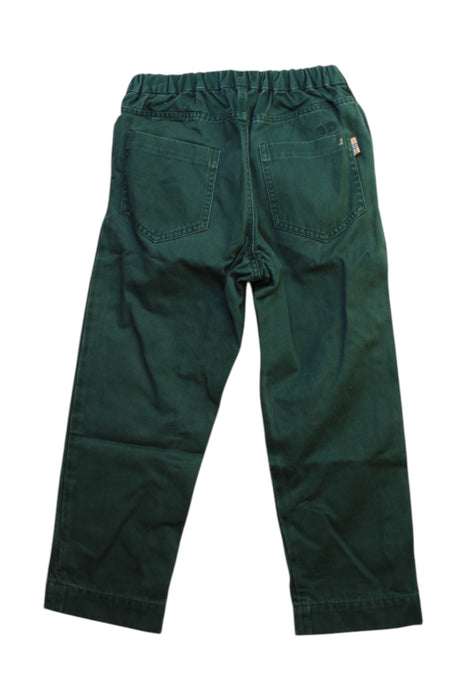 A Green Casual Pants from Bonpoint in size 4T for boy. (Back View)