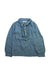 A Blue Long Sleeve Polos from Misha & Puff in size 4T for neutral. (Front View)