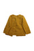 A Yellow Cardigans from La Coqueta in size 4T for girl. (Back View)