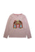 A Pink Long Sleeve Tops from Boden in size 8Y for girl. (Front View)