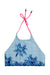 A Blue Bikinis from Sunuva in size 9Y for girl. (Front View)