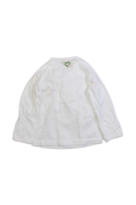A White Long Sleeve Tops from John N Tree in size 0-3M for boy. (Back View)