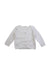 A White Cardigans from Les Enfantines in size 12-18M for girl. (Front View)