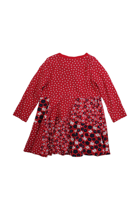 A Multicolour Long Sleeve Dresses from Polarn O. Pyret in size 12-18M for girl. (Back View)