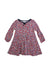 A Multicolour Long Sleeve Dresses from Polarn O. Pyret in size 12-18M for girl. (Front View)