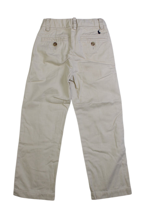 A Beige Casual Pants from Polo Ralph Lauren in size 5T for boy. (Back View)