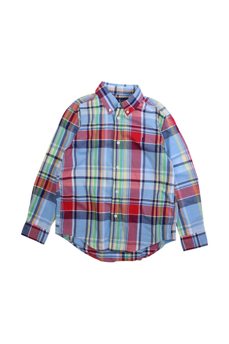A Multicolour Long Sleeve Shirts from Polo Ralph Lauren in size 6T for boy. (Front View)