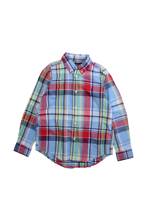A Multicolour Long Sleeve Shirts from Polo Ralph Lauren in size 6T for boy. (Front View)