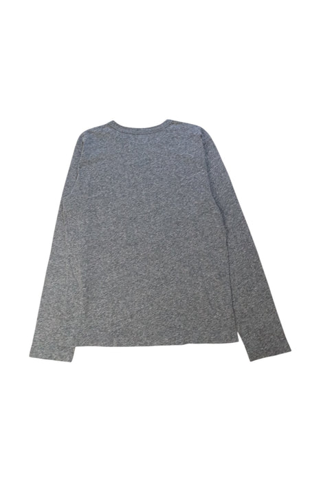 A Grey Long Sleeve T Shirts from Crewcuts in size 12Y for boy. (Back View)