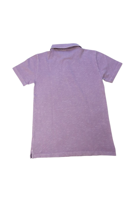 A Purple Short Sleeve Polos from Crewcuts in size 12Y for boy. (Back View)