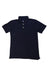 A Navy Short Sleeve Polos from Crewcuts in size 12Y for boy. (Front View)
