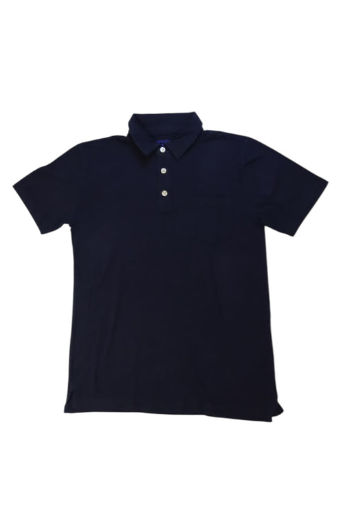 A Navy Short Sleeve Polos from Crewcuts in size 12Y for boy. (Front View)