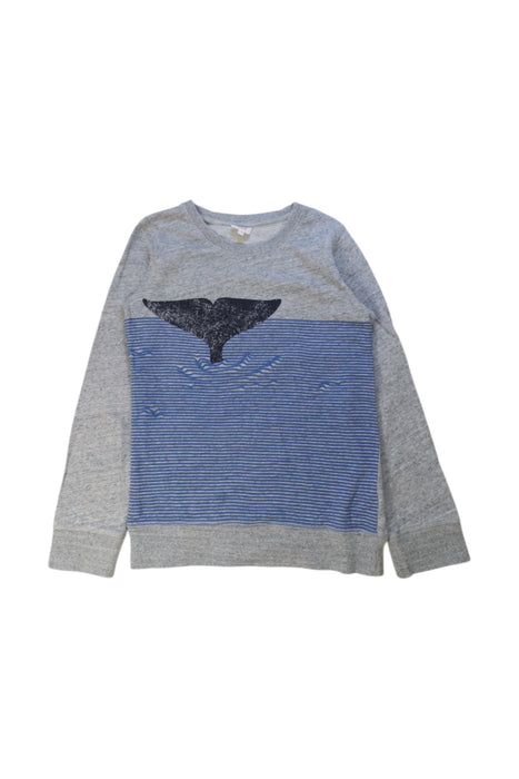 A Grey Crewneck Sweatshirts from Seed in size 9Y for boy. (Front View)