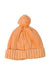 A Peach Winter Hats from Seed in size O/S for girl. (Back View)