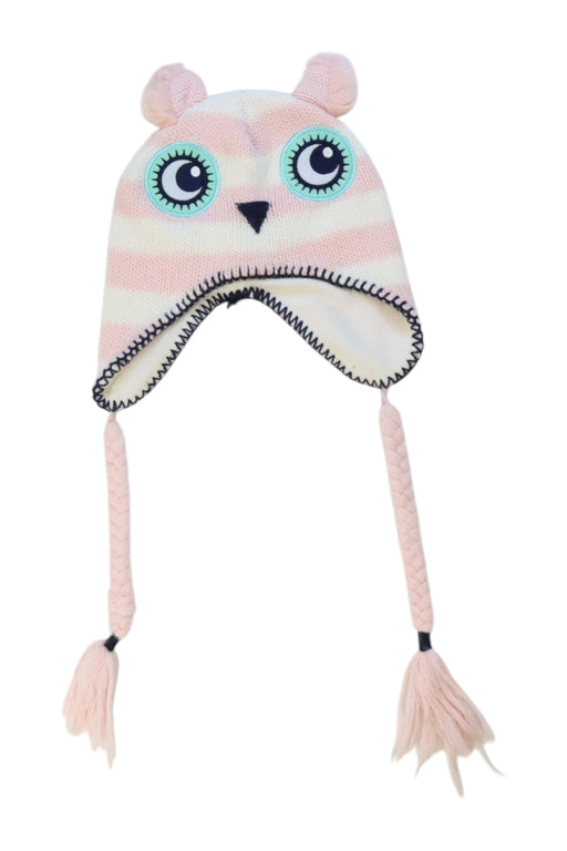 A Pink Winter Hats from Seed in size O/S for girl. (Front View)