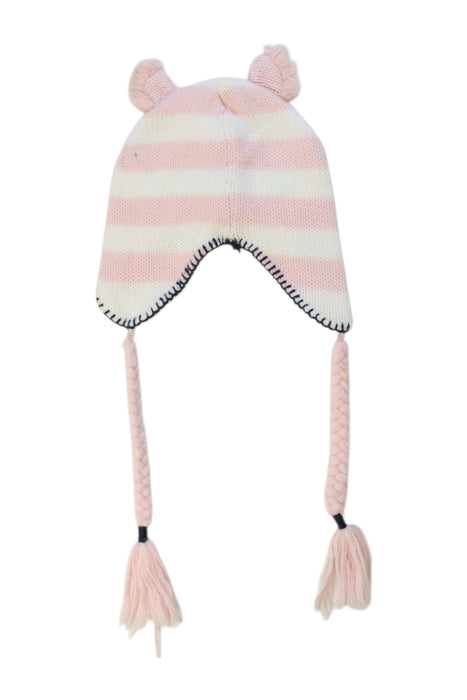 A Pink Winter Hats from Seed in size O/S for girl. (Back View)