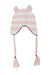 A Pink Winter Hats from Seed in size O/S for girl. (Back View)