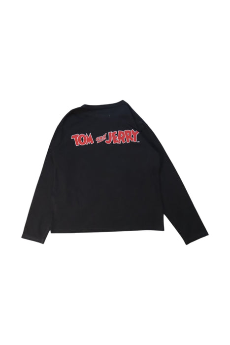 A Black Long Sleeve T Shirts from Markey's in size 10Y for neutral. (Back View)