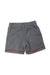 A Grey Shorts from Roots in size 6T for boy. (Back View)