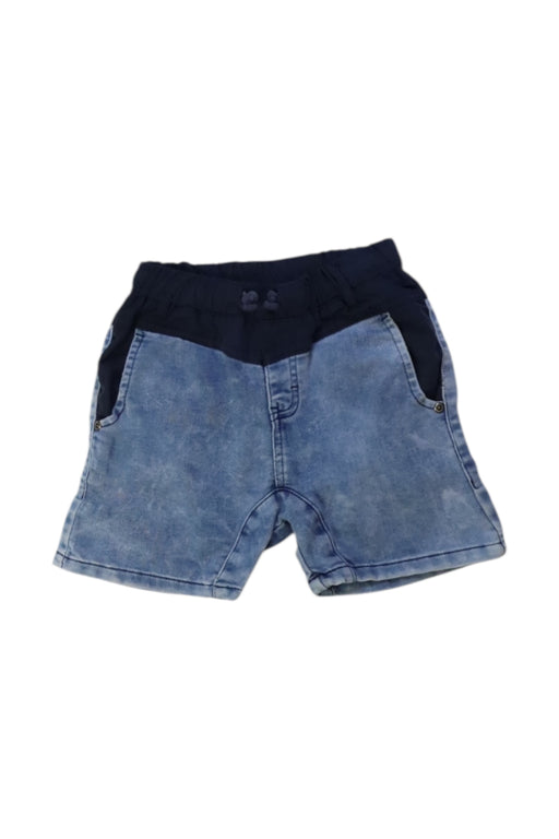 A Blue Shorts from Seed in size 5T for boy. (Front View)