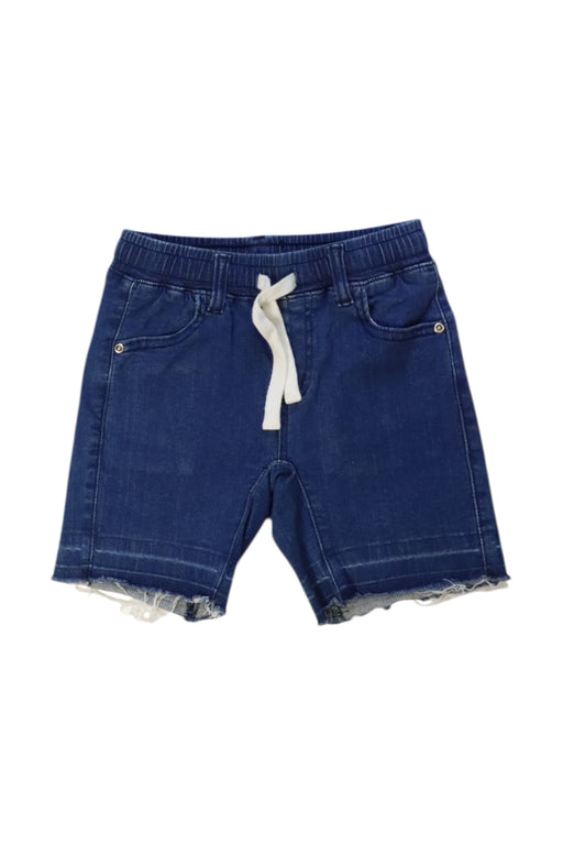 A Blue Shorts from Seed in size 6T for boy. (Front View)