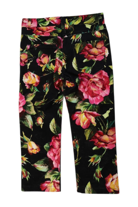 A Multicolour Leggings from Dolce & Gabbana in size 3T for girl. (Back View)