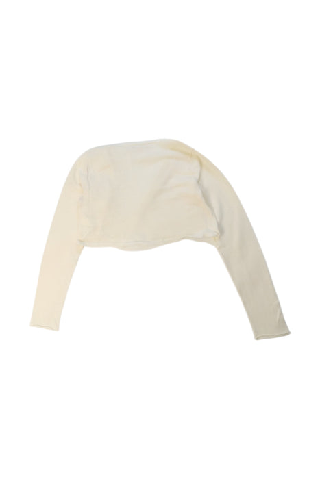 A Ivory Long Sleeve Tops from Bonpoint in size 3-6M for girl. (Back View)