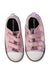 A Pink Sneakers from Converse in size 4T for girl. (Back View)